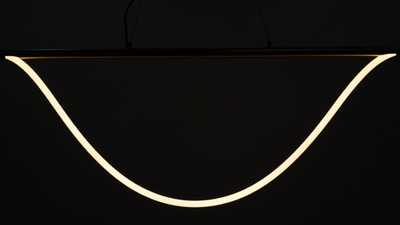 CRFE Smile curved braided LED rope pendant