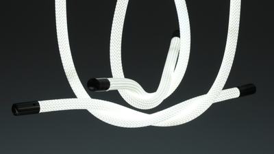 CRFE Vert vertical braided LED rope light