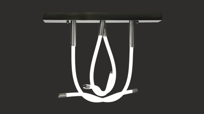 CRFE Vert vertical braided LED rope light