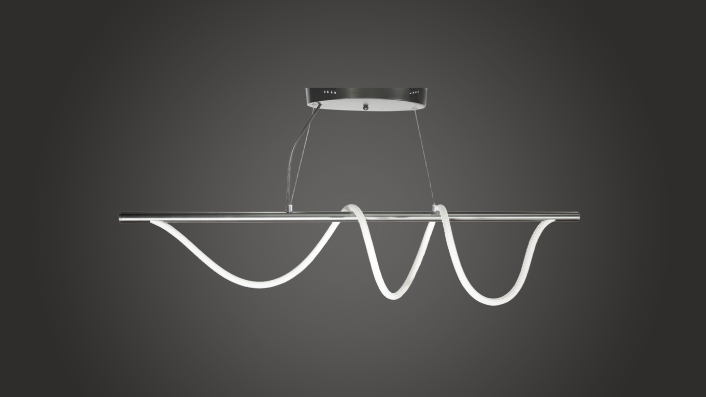 CRFE Wave flowing braided LED rope light