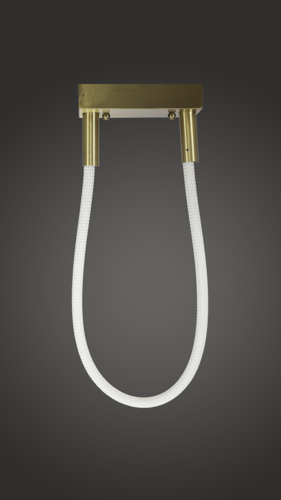 CRFE Circ circular braided LED rope pendant