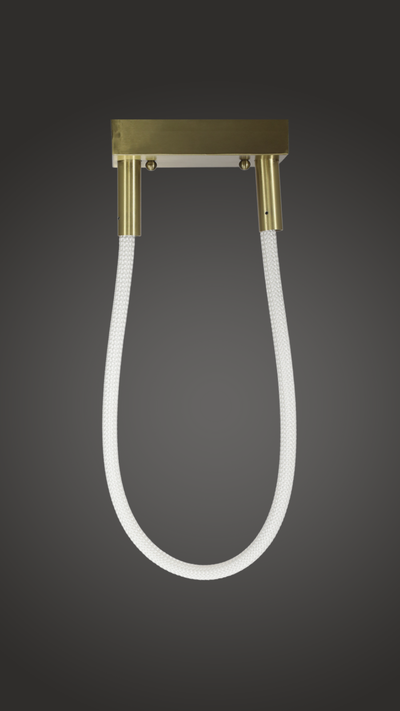 CRFE Circ circular braided LED rope pendant