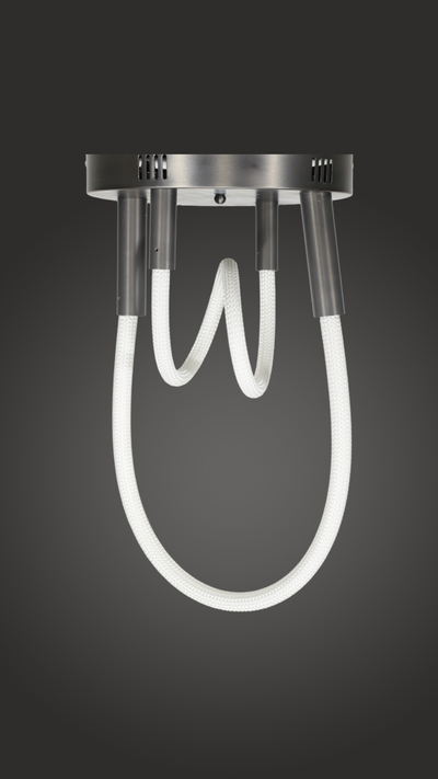 CRFE Twist spiral braided LED rope pendant