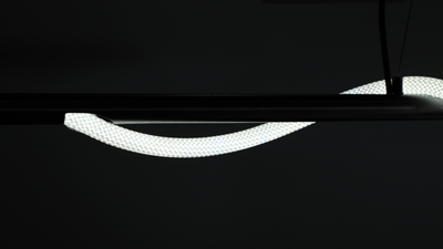 CRFE Bull bold curved braided LED rope light 4000K