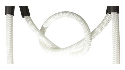 CRFE Kuta softly curved braided LED rope pendant