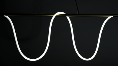 CRFE Herz ring-shaped braided LED rope 4000K