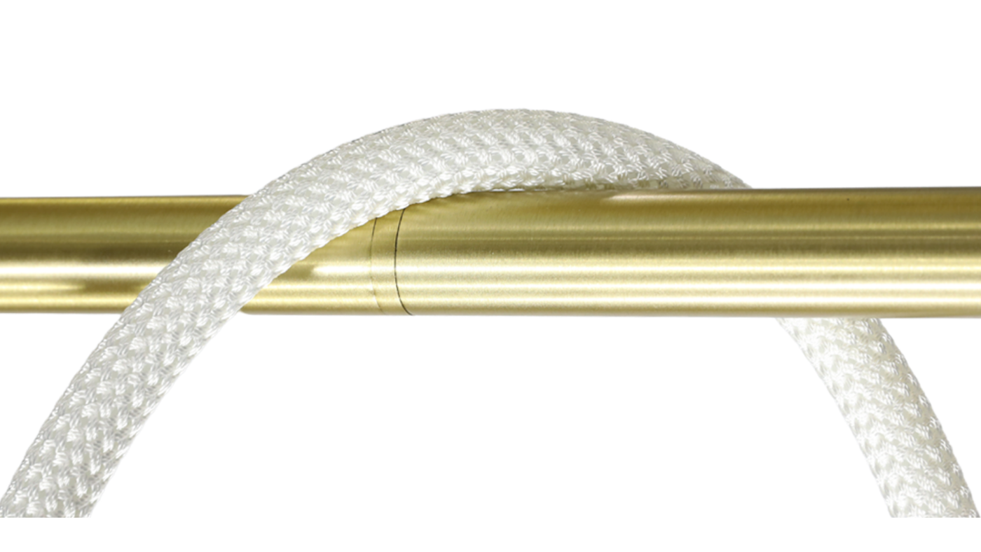 CRFE Herz ring-shaped braided LED rope 4000K