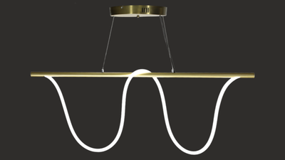 CRFE Herz ring-shaped braided LED rope 4000K