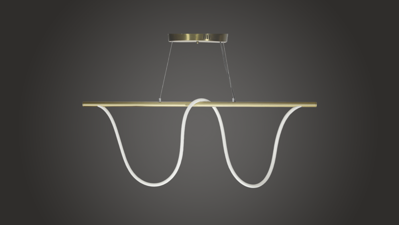 CRFE Herz ring-shaped braided LED rope 4000K