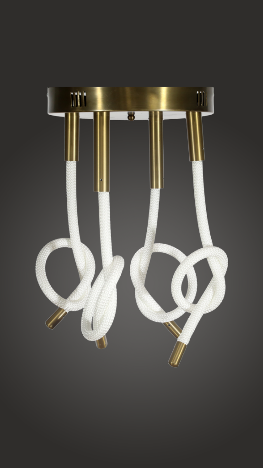 CRFE Knots knotted braided LED rope lighting