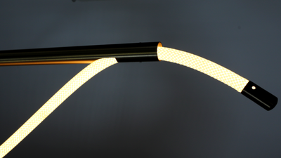 CRFE Seahorse sculptural braided LED rope light 4000K