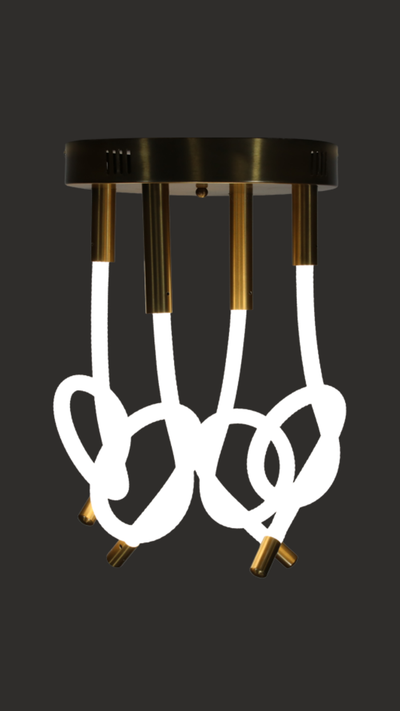 CRFE Knots knotted braided LED rope lighting