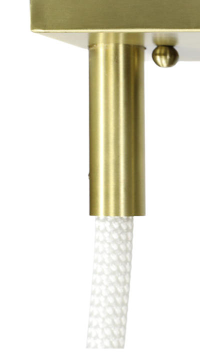 CRFE Circ circular braided LED rope pendant