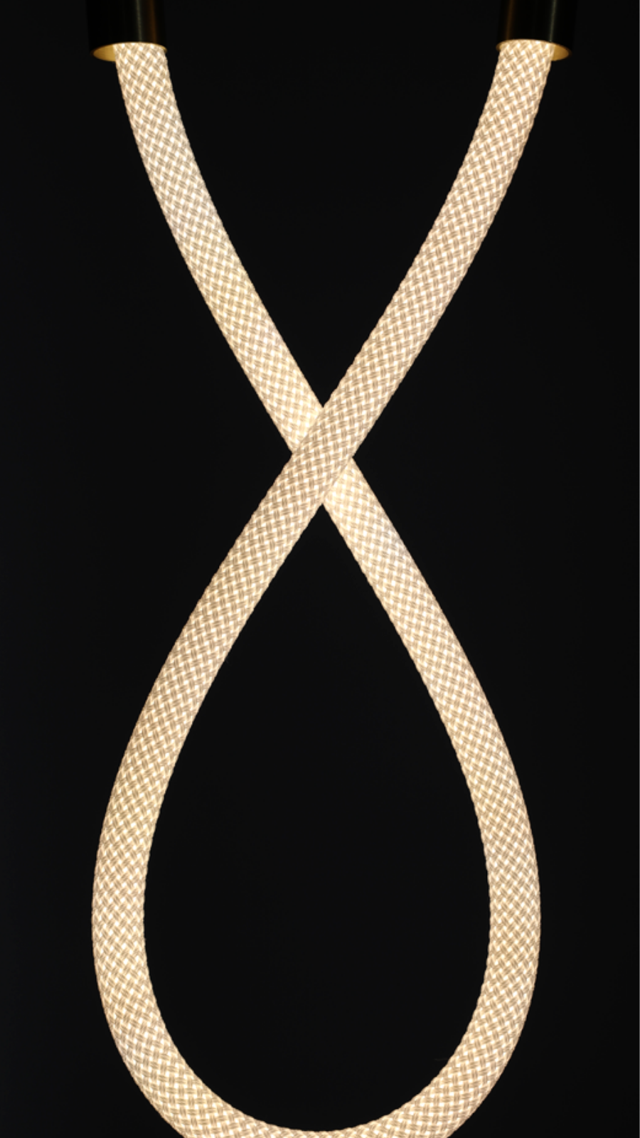 CRFE Infi endless loop braided LED rope light