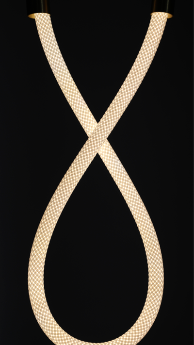 CRFE Infi endless loop braided LED rope light